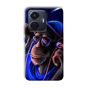 Cool Chimp Phone Customized Printed Back Cover for Vivo T1