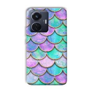 Mermaid Design Phone Customized Printed Back Cover for Vivo T1