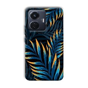 Mountain Leaves Phone Customized Printed Back Cover for Vivo T1
