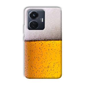 Beer Design Phone Customized Printed Back Cover for Vivo T1