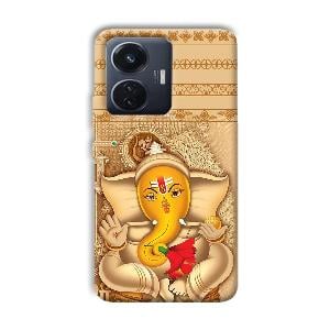 Ganesha Phone Customized Printed Back Cover for Vivo T1