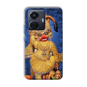 Hanuman Phone Customized Printed Back Cover for Vivo T1