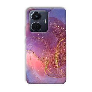 Sparkling Marble Phone Customized Printed Back Cover for Vivo T1