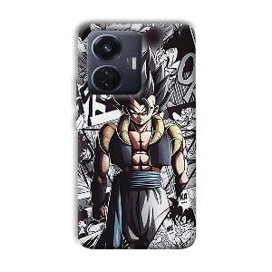Goku Phone Customized Printed Back Cover for Vivo T1