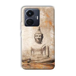 Buddha Statute Phone Customized Printed Back Cover for Vivo T1