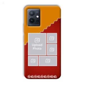 Period Film Customized Printed Back Cover for Vivo T1 5G