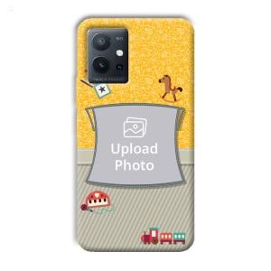 Animation Customized Printed Back Cover for Vivo T1 5G