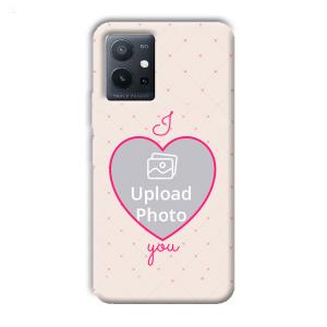 I Love You Customized Printed Back Cover for Vivo T1 5G
