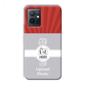 Dad  Customized Printed Back Cover for Vivo T1 5G