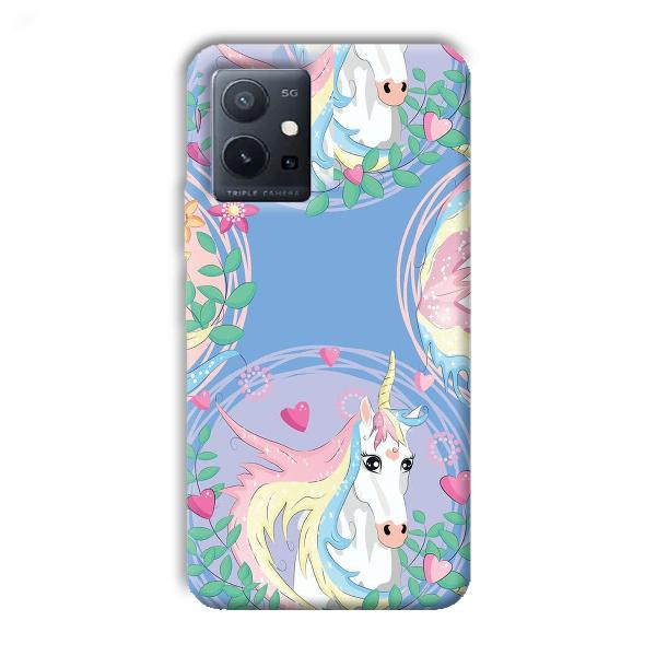 The Unicorn Phone Customized Printed Back Cover for Vivo T1 5G