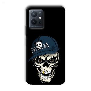 Panda & Skull Phone Customized Printed Back Cover for Vivo T1 5G