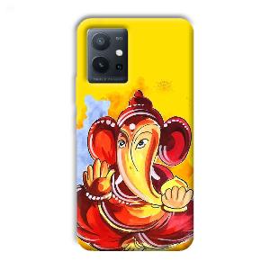 Ganesha Ji Phone Customized Printed Back Cover for Vivo T1 5G