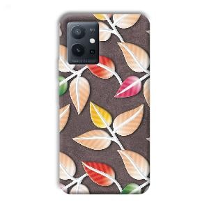 Leaves Phone Customized Printed Back Cover for Vivo T1 5G