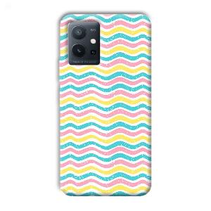 Wavy Designs Phone Customized Printed Back Cover for Vivo T1 5G