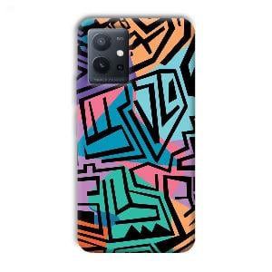 Patterns Phone Customized Printed Back Cover for Vivo T1 5G
