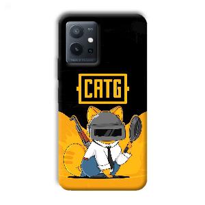 CATG Phone Customized Printed Back Cover for Vivo T1 5G