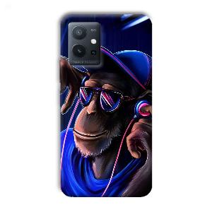 Cool Chimp Phone Customized Printed Back Cover for Vivo T1 5G