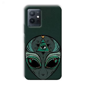 Alien Phone Customized Printed Back Cover for Vivo T1 5G
