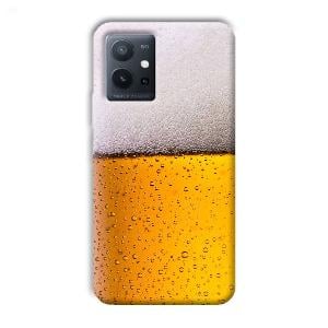 Beer Design Phone Customized Printed Back Cover for Vivo T1 Pro 5G