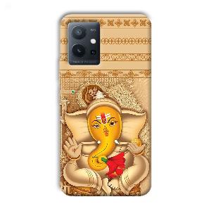 Ganesha Phone Customized Printed Back Cover for Vivo T1 5G