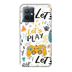 Let's Play Phone Customized Printed Back Cover for Vivo T1 5G