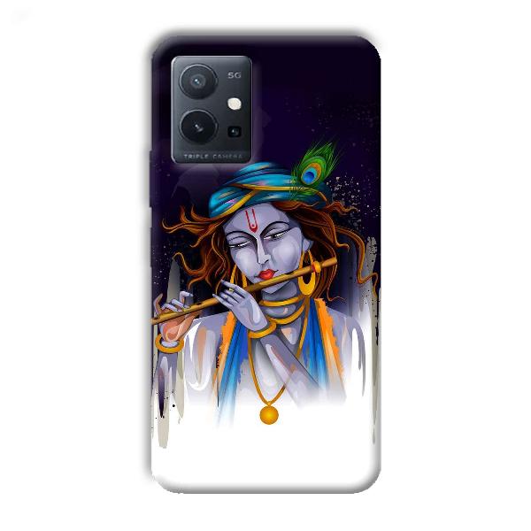 Krishna Phone Customized Printed Back Cover for Vivo T1 5G
