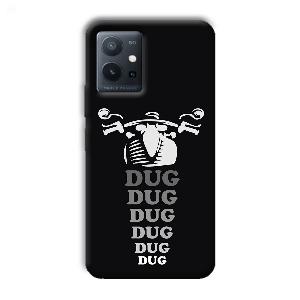 Dug Phone Customized Printed Back Cover for Vivo T1 5G