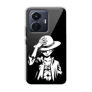 Cool Dude Customized Printed Glass Back Cover for Vivo T1