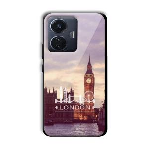 London Customized Printed Glass Back Cover for Vivo T1