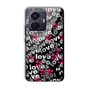 Love Customized Printed Glass Back Cover for Vivo T1