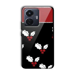 Little Fruits Customized Printed Glass Back Cover for Vivo T1