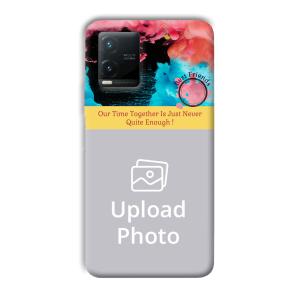 Best Friend Quote Customized Printed Back Cover for Vivo T1x