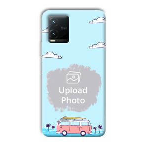 Holidays Customized Printed Back Cover for Vivo T1x