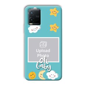 Oh Baby Customized Printed Back Cover for Vivo T1x