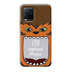 Monkey Monster Customized Printed Back Cover for Vivo T1x
