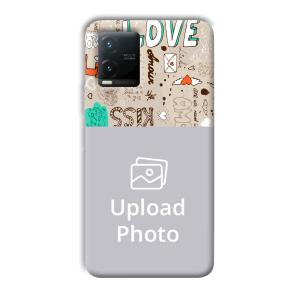 Love Customized Printed Back Cover for Vivo T1x