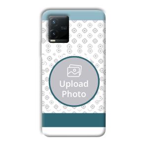 Circle Customized Printed Back Cover for Vivo T1x