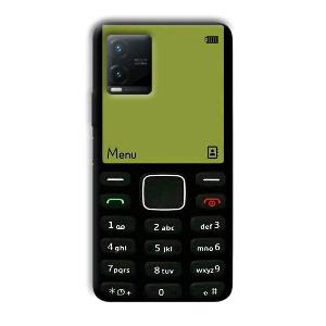 Nokia Feature Phone Customized Printed Back Cover for Vivo T1x
