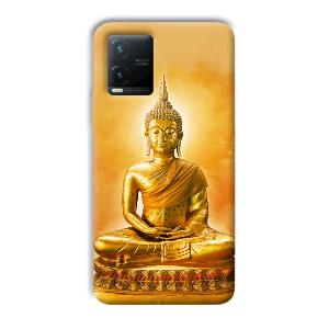 Golden Buddha Phone Customized Printed Back Cover for Vivo T1x