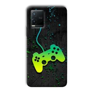 Video Game Phone Customized Printed Back Cover for Vivo T1x