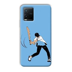 Cricketer Phone Customized Printed Back Cover for Vivo T1x