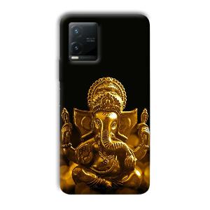 Ganesha Idol Phone Customized Printed Back Cover for Vivo T1x