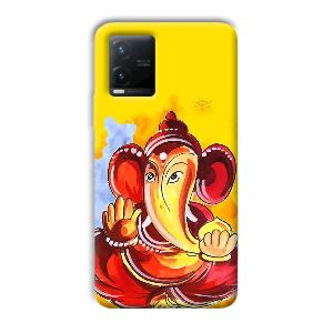 Ganesha Ji Phone Customized Printed Back Cover for Vivo T1x
