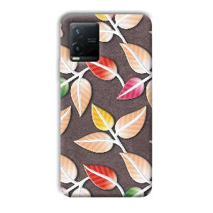 Leaves Phone Customized Printed Back Cover for Vivo T1x