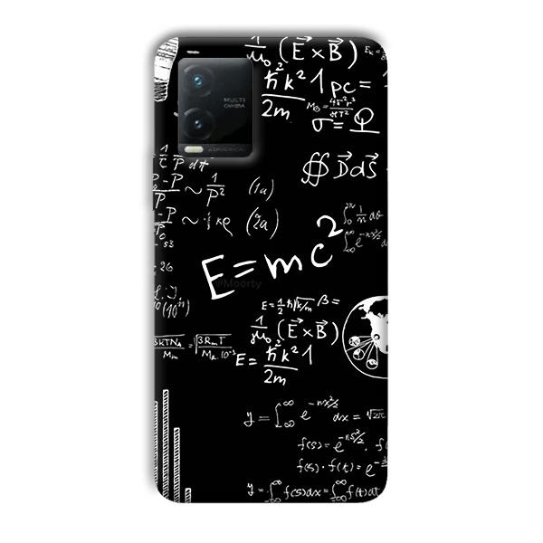 E is Equal To MC2 Phone Customized Printed Back Cover for Vivo T1x