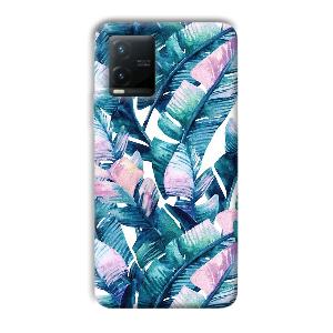 Banana Leaf Phone Customized Printed Back Cover for Vivo T1x