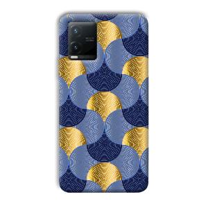 Semi Circle Designs Phone Customized Printed Back Cover for Vivo T1x