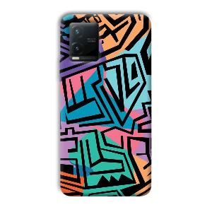 Patterns Phone Customized Printed Back Cover for Vivo T1x