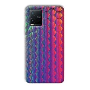 Vertical Design Customized Printed Back Cover for Vivo T1x