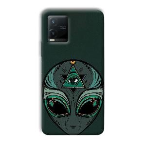 Alien Phone Customized Printed Back Cover for Vivo T1x